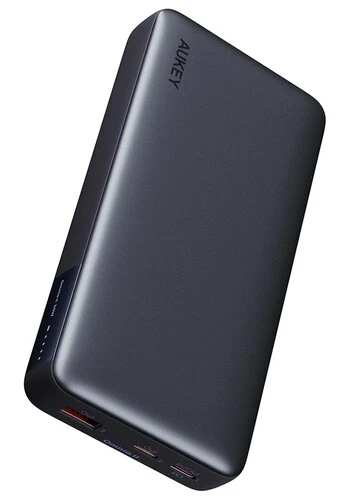 

Портативный аккумулятор (Powerbank) Aukey Sprint X 20000 30W, 20000 мА·ч, 3xUSB, 5А, Type-C, QC, серый (APB-PB-Y42), Sprint X 20000 30W