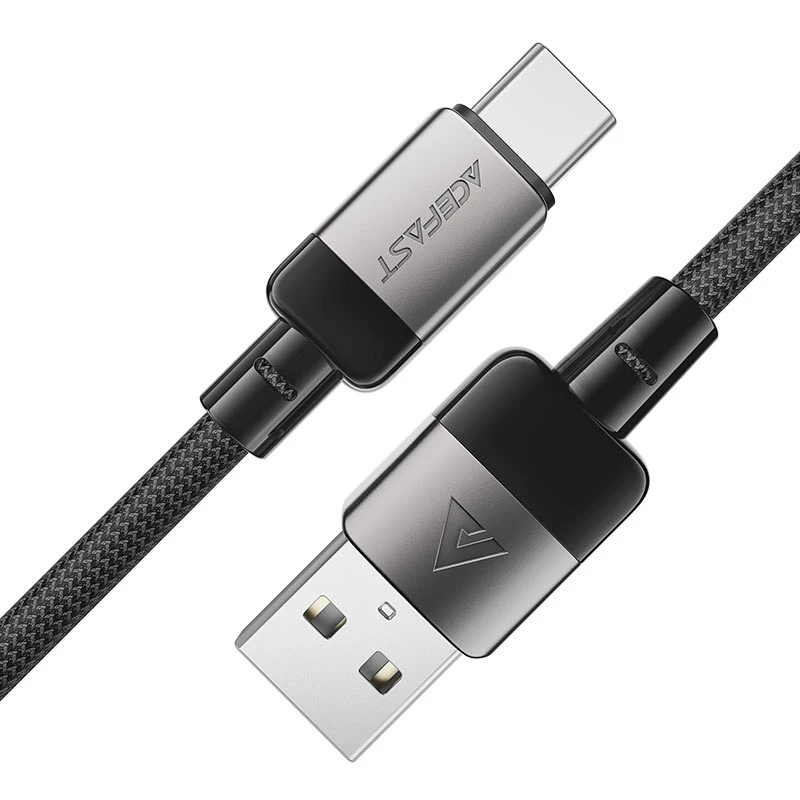 

Кабель USB-USB Type-C, 1.2 м, черный, ACEFAST C9-04 (AF-C9-04-BK), C9-04
