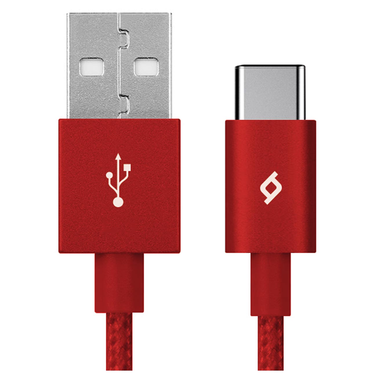 

Кабель USB-USB Type-C, 2А, 1.2 м, красный, TTEC AlumiCable (2DK18K)