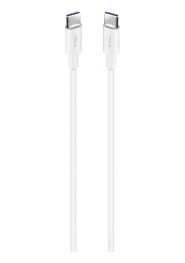 

Кабель USB Type-C-USB Type-C, быстрая зарядка, 65 Вт, 2 м, белый, TTEC (2DK45B)