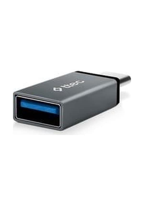 

Переходник (адаптер) USB-USB Type-C, серый, TTEC (2DK43UG)