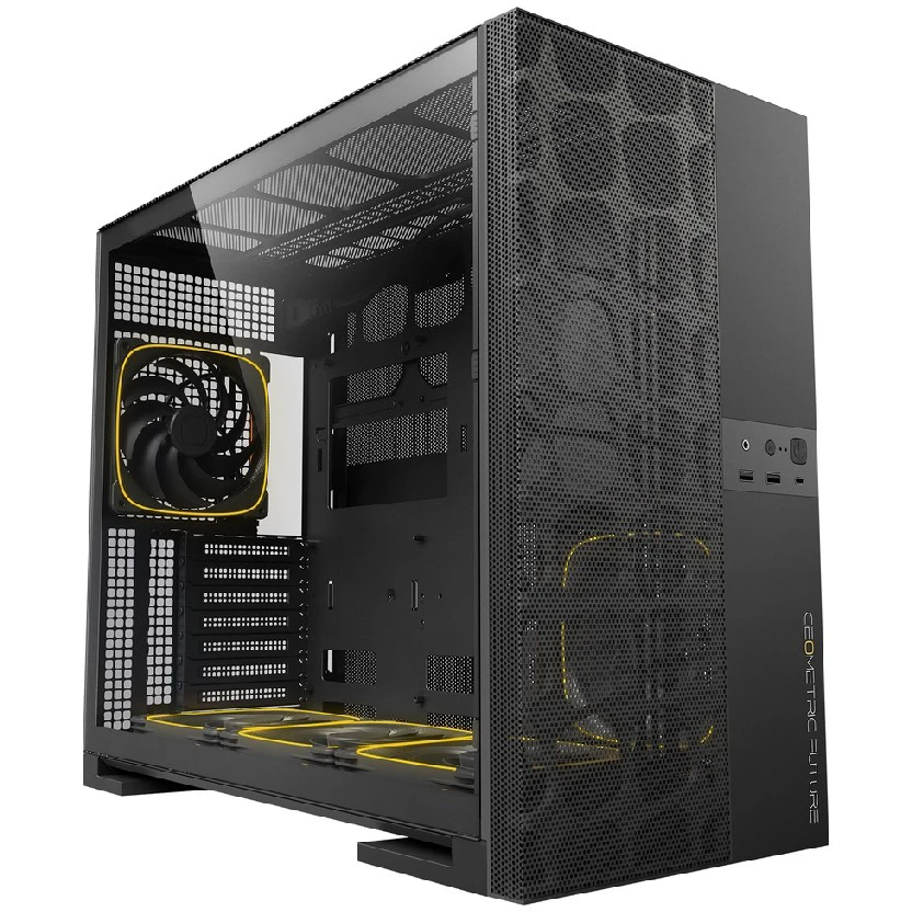 

Корпус Geometric Future Model 5 Vent ARGB, EATX, Midi-Tower, 2xUSB 3.0, USB Type-C, черный, без БП (M5-VENT-B-WF), Model 5 Vent ARGB