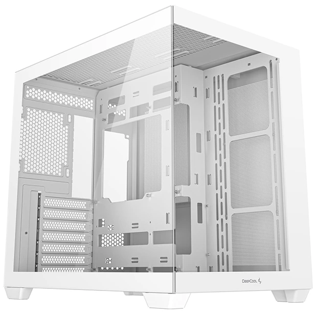 Корпус Deepcool CG530 WH, Midi-Tower, без БП, белый
