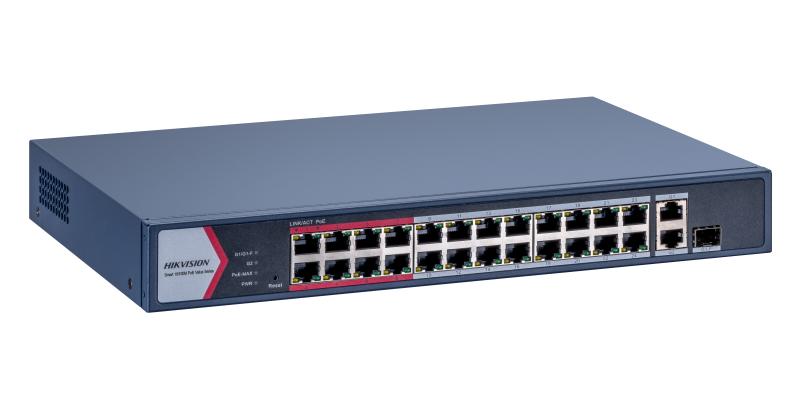 

Коммутатор Hikvision DS-3E1326P-EI/M, управляемый, кол-во портов: 24x100 Мбит/с, кол-во SFP/uplink: combo RJ-45/SFP/RJ-45 2x1 Гбит/с, установка в стойку, PoE: 24x30 Вт (макс. 230 Вт) (DS-3E1326P-EI/M), DS-3E1326P-EI/M