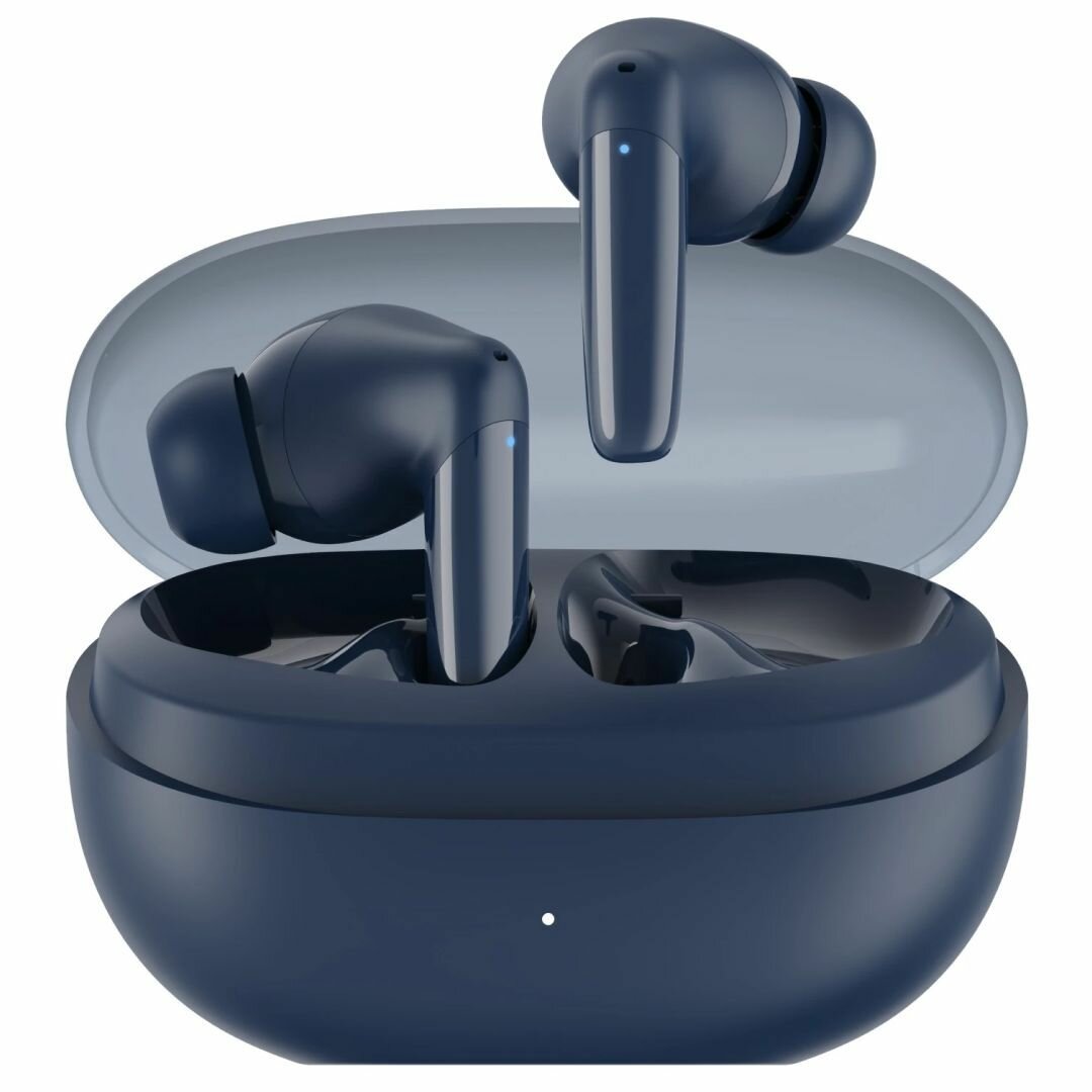 

Наушники TWS Tecno Buds 4, синий (BD04), Buds 4