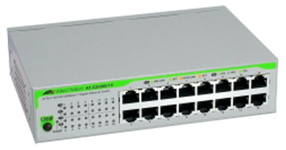 

Коммутатор Allied Telesis AT-GS910/16-50 неуправляемый настольный 16x10/100/1000BASE-T, AT-GS910/16