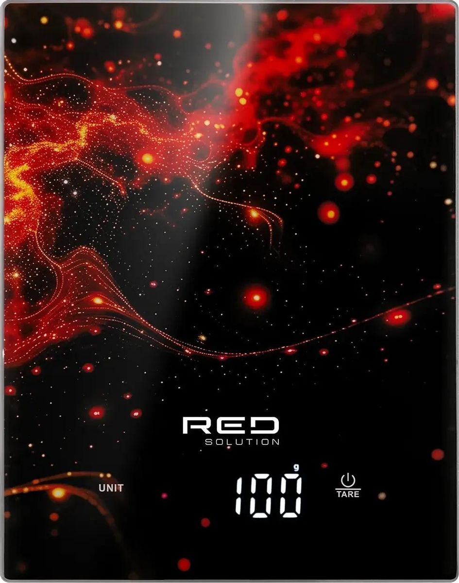 

Кухонные весы электронные RED SOLUTION S729 10 кг, 2 x AAA (S729), Принт (стихия), S729