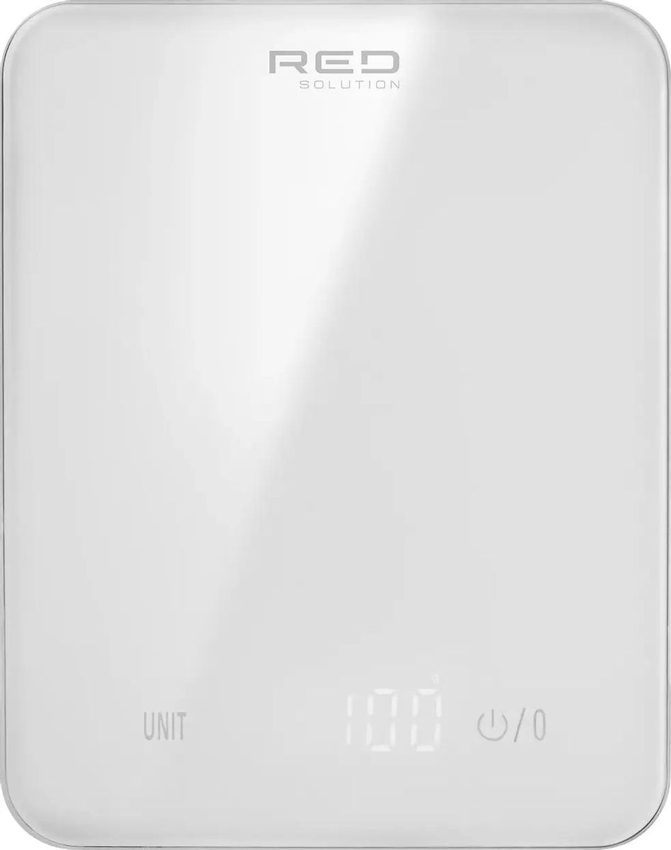 Кухонные весы RED SOLUTION SM732 до 10 кг, белый