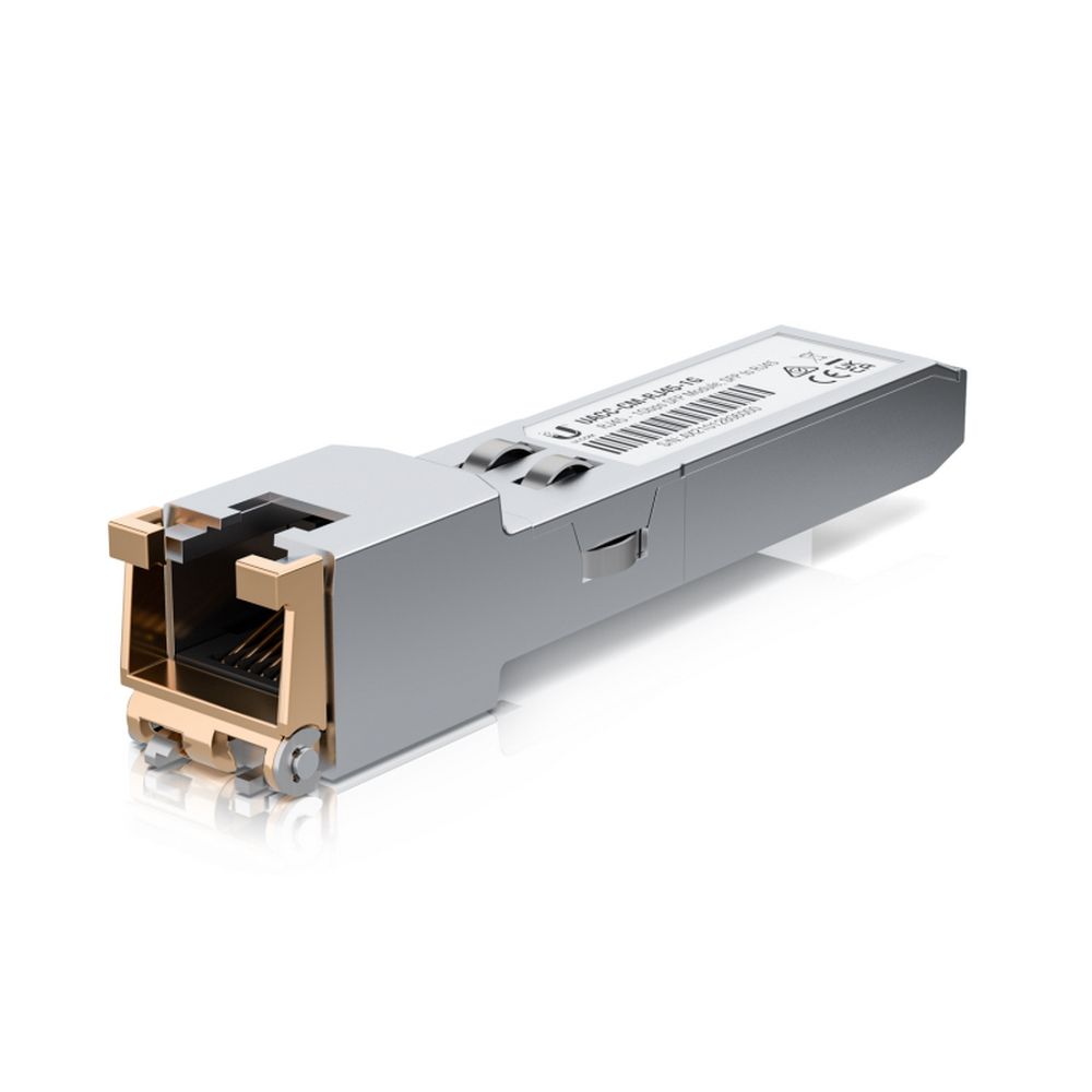 

Модуль SFP UBIQUITI, 100 м, RJ-45, 1 Гбит/с (UACC-CM-RJ45-1G)