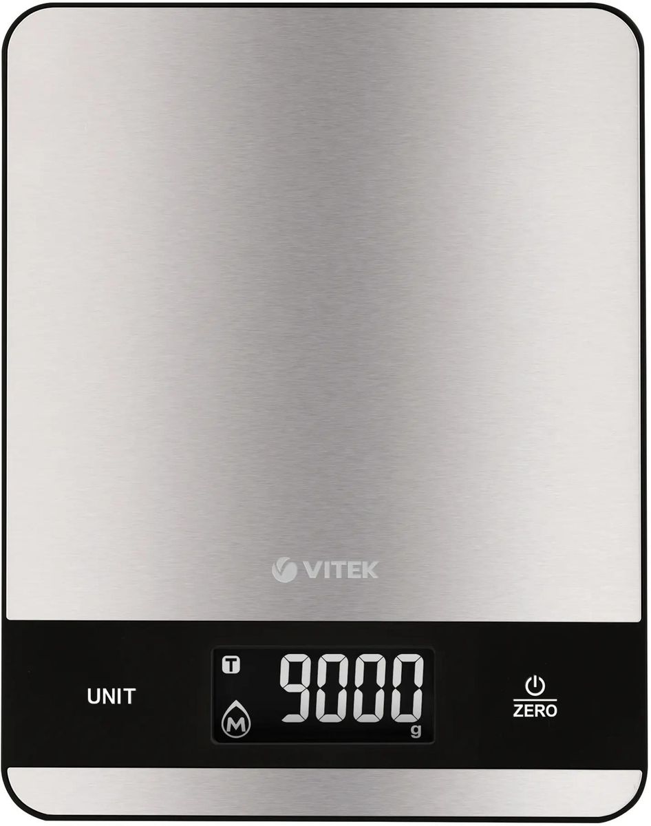 Кухонные весы Vitek VT-7989 до 9 кг, принт