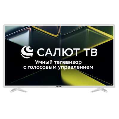 

Телевизор 43" Asano 43LF5011T, 1920x1080, HDMIx3, USBx2, WiFi, Smart TV, белый (43LF5011T), 43LF5011T