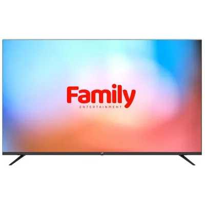 

Телевизор 50" Leff 50U570T, 3840x2160, DVB-T /T2 /C, HDMIx2, USBx2, WiFi, Smart TV, черный (50U570T), 50U570T