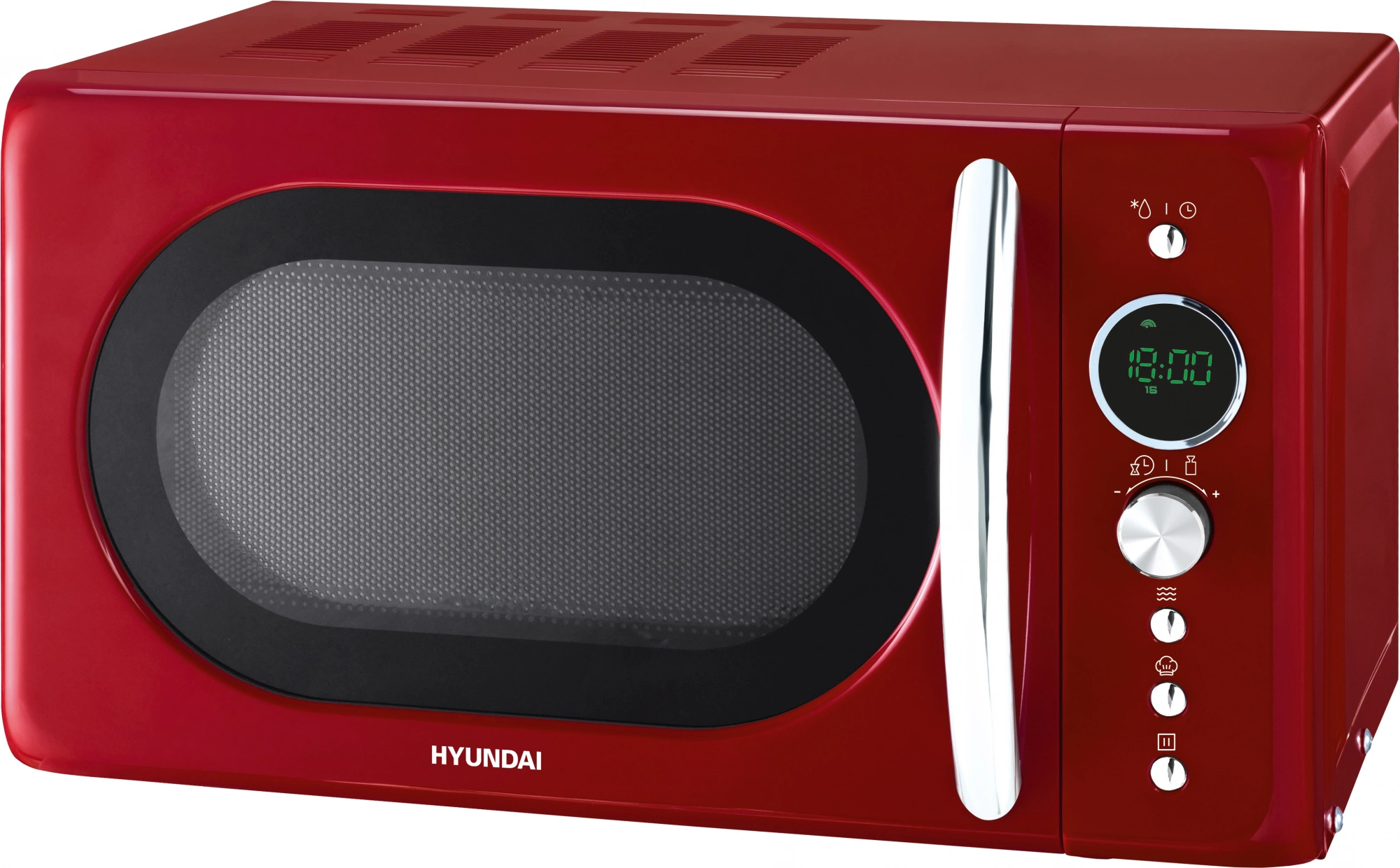 

Микроволновая печь Hyundai HYM-D3037 20 л, 700 Вт, красный, HYM-D3037