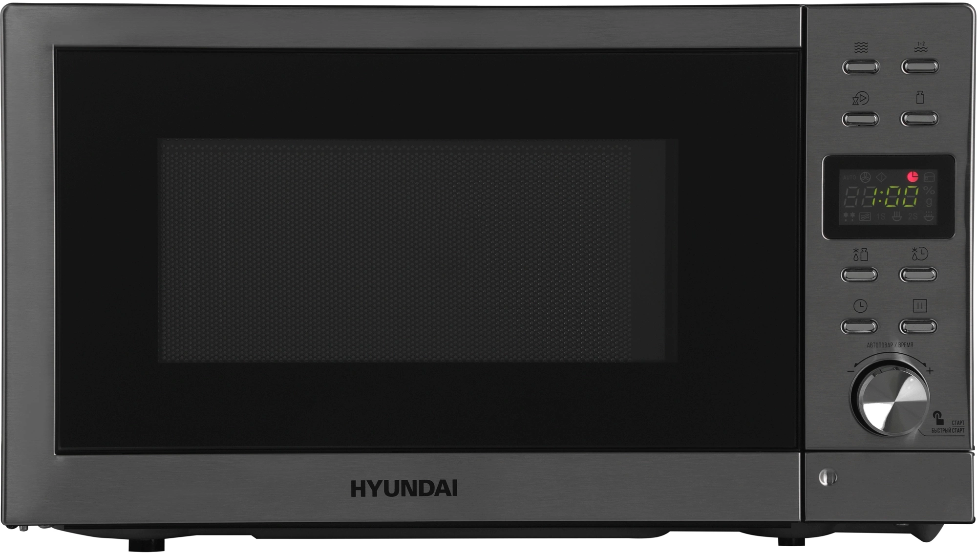 

Микроволновая печь Hyundai HYM-D3043 20 л, 700 Вт, серебристый, HYM-D3043