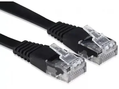 

Патч-корд UTP кат.6, 3 м, RJ45-RJ45, черный, плоский, Buro FLAT (BU-C6-FLAT-3M-B)