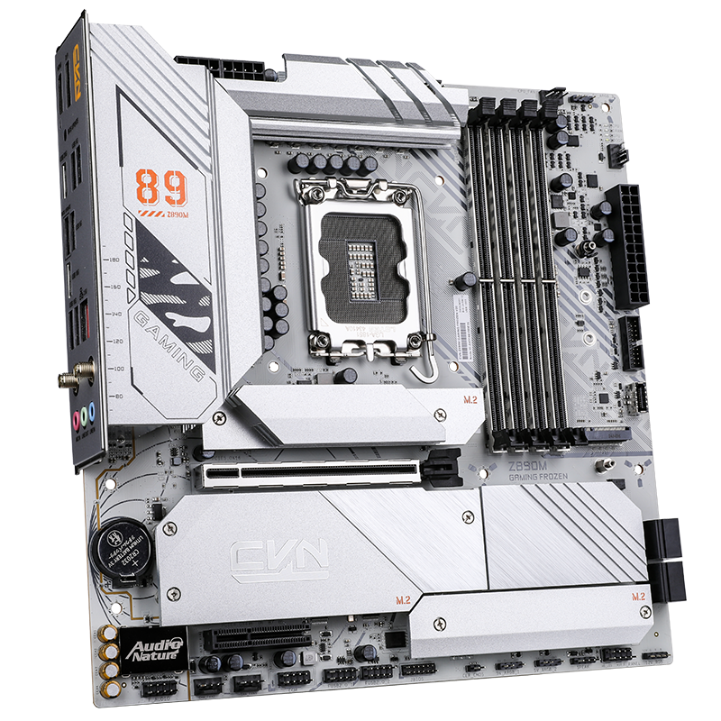 Материнская плата Colorful CVN Z890M GAMING FROZEN V20, LGA1851, Intel Z890, mATX