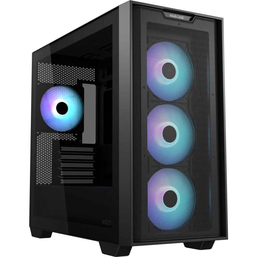 Корпус ASUS A21 PLUS mATX Mini-Tower 2xUSB 30 RGB подсветка черный без БП 90DC00H0-B19010 9750₽