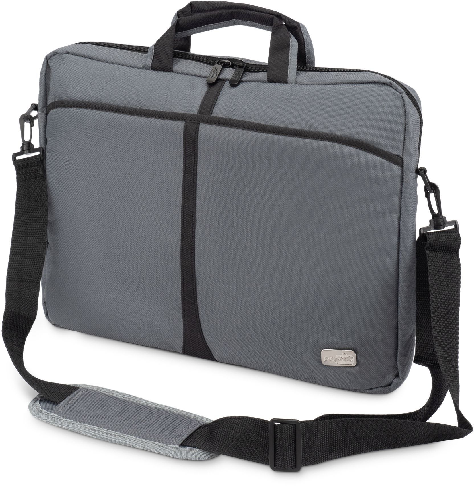 

Сумка для ноутбука 17.3" PC PET PCP-A1317, серый (PCP-A1317GY), PCP-A1317