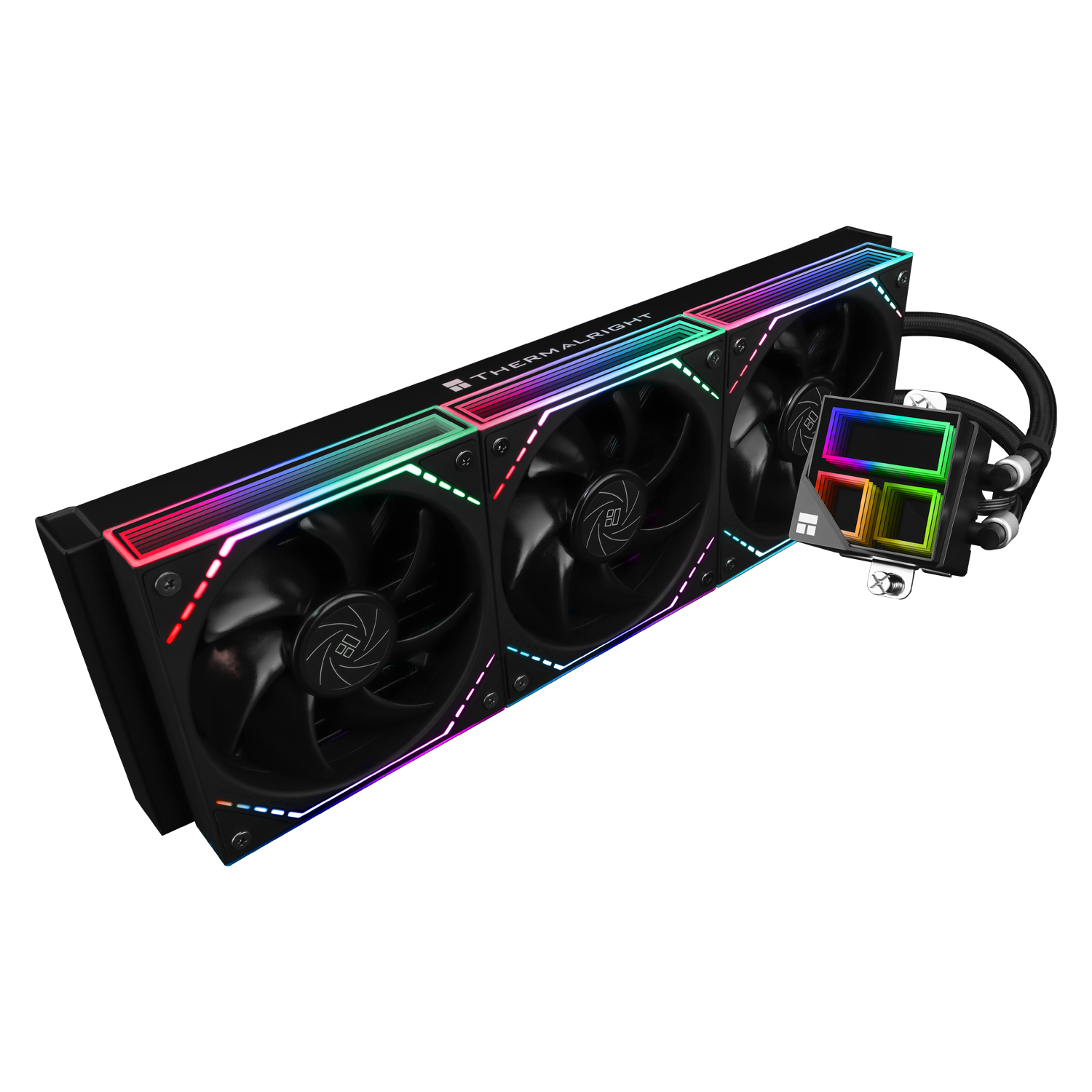 

Жидкостное охлаждение Thermalright Frozen Infinity 360 BLACK для Socket 115x/2066/2011/2011-3/1200/1700/1851/AM5/AM4, 3x120 мм, ARGB, черный (F-INFINITY-360-BL), Frozen Infinity 360 BLACK