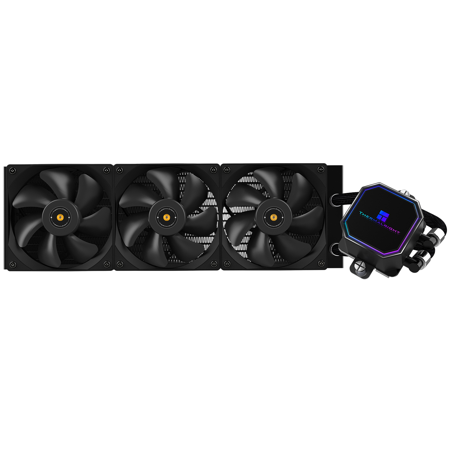 

Жидкостное охлаждение Thermalright Frozen Prism 360 BLACK для Socket 115x/2066/2011/2011-3/1200/1700/1851/AM5/AM4, 3x120 мм, ARGB, черный (Frozen Prism 360 BLACK), Frozen Prism 360 BLACK