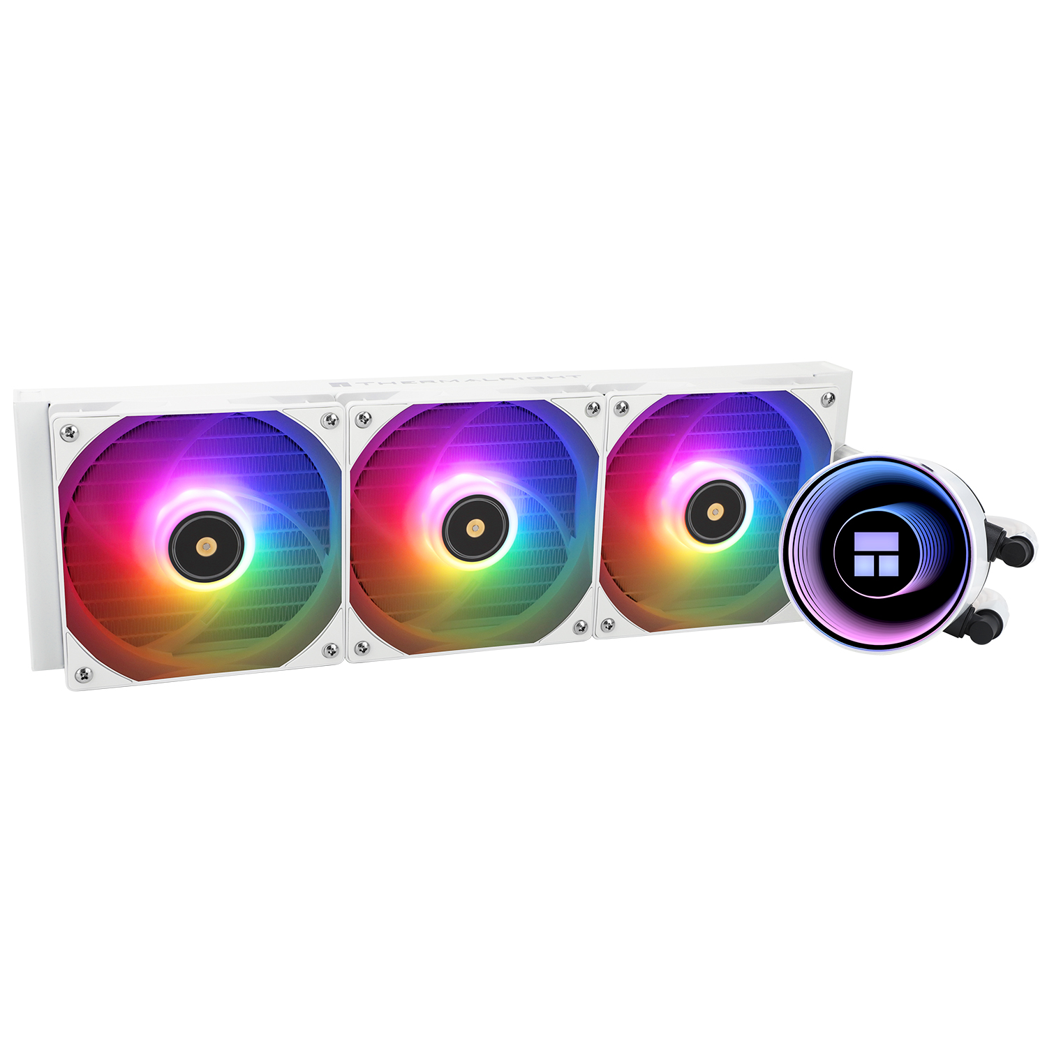 

Жидкостное охлаждение Thermalright Frozen Notte 360 WHITE ARGB V2 для Socket 115x/2066/2011/2011-3/1200/1700/1851/AM5/AM4/AM3/AM3+/FM1/AM2+/FM2/FM2+, 3x120 мм, ARGB, белый (Frozen Notte 360 WHITE ARGB V2), Frozen Notte 360 WHITE ARGB V2
