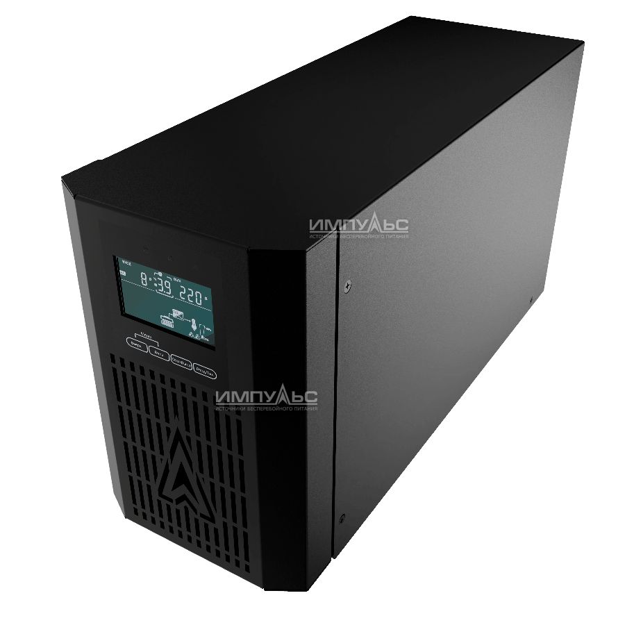 

ИБП Импульс ФОРА Н1000, 1000 В·А, 1 кВт, EURO, розеток - 2, USB, черный (FF10203) (без аккумуляторов), Н1000