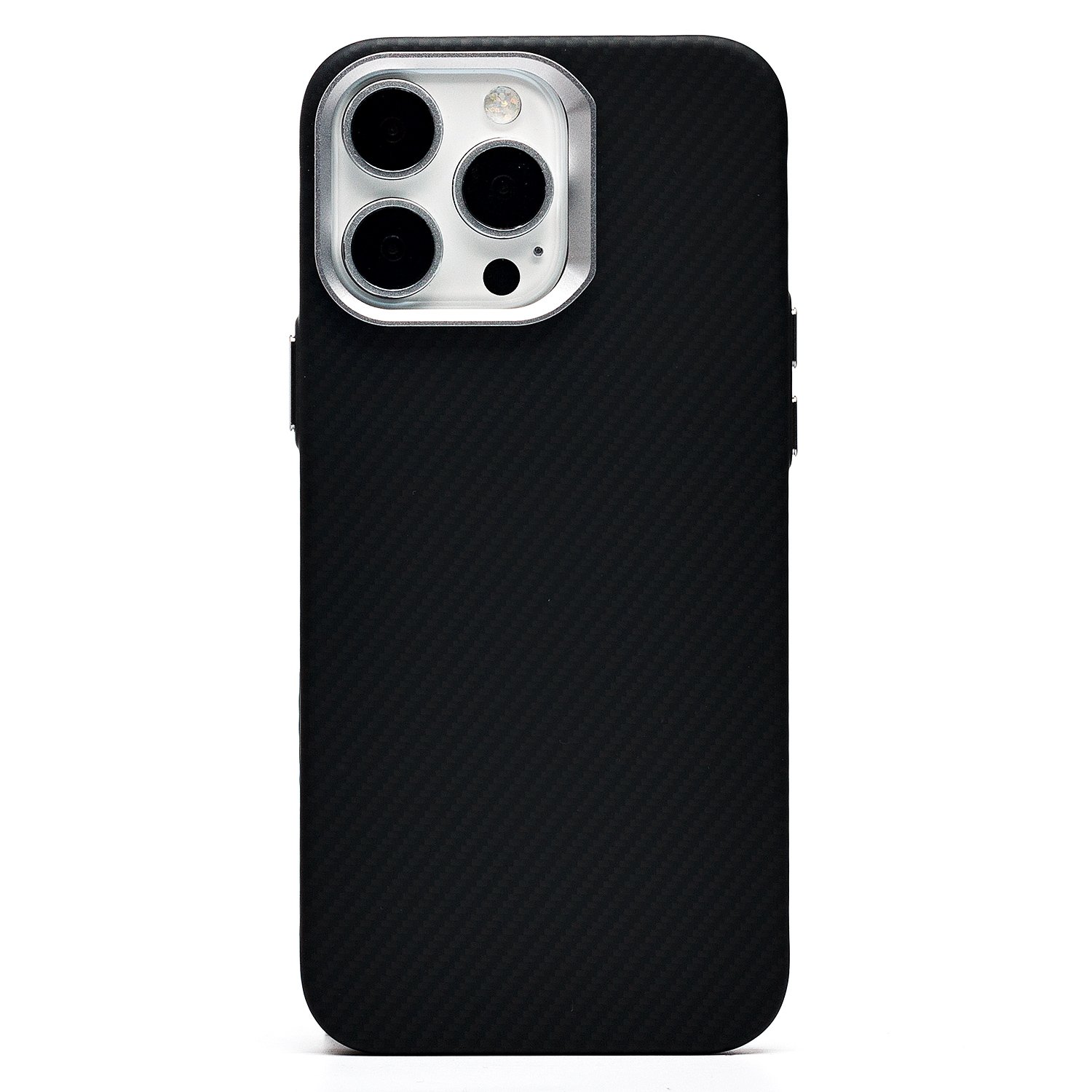 

Чехол-накладка Activ SM028 SafeMag Carbon для смартфона Apple iPhone 16 Pro Max, карбон, черный (236555)