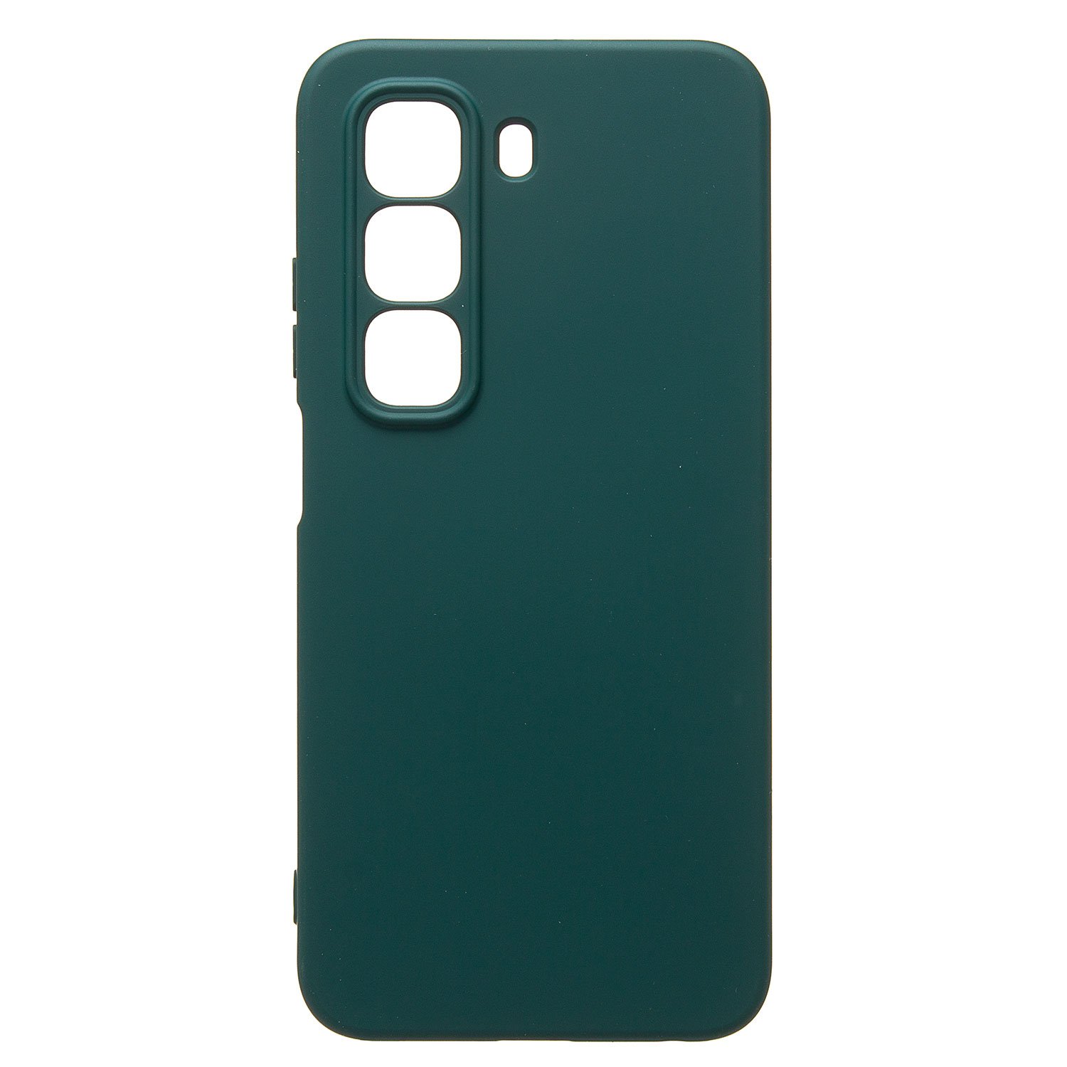 

Чехол-накладка Activ Full Original Design для смартфона Infinix Hot 50 5G, силикон, темно-зеленый (237611)