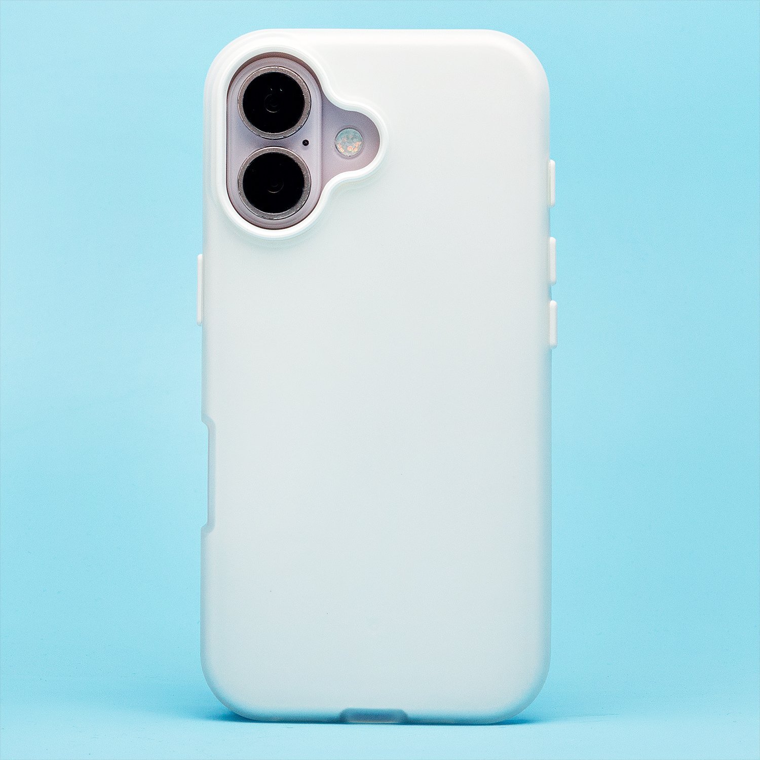 

Чехол-накладка Activ SC346 для смартфона Apple iPhone 16, силикон, белый (238145)