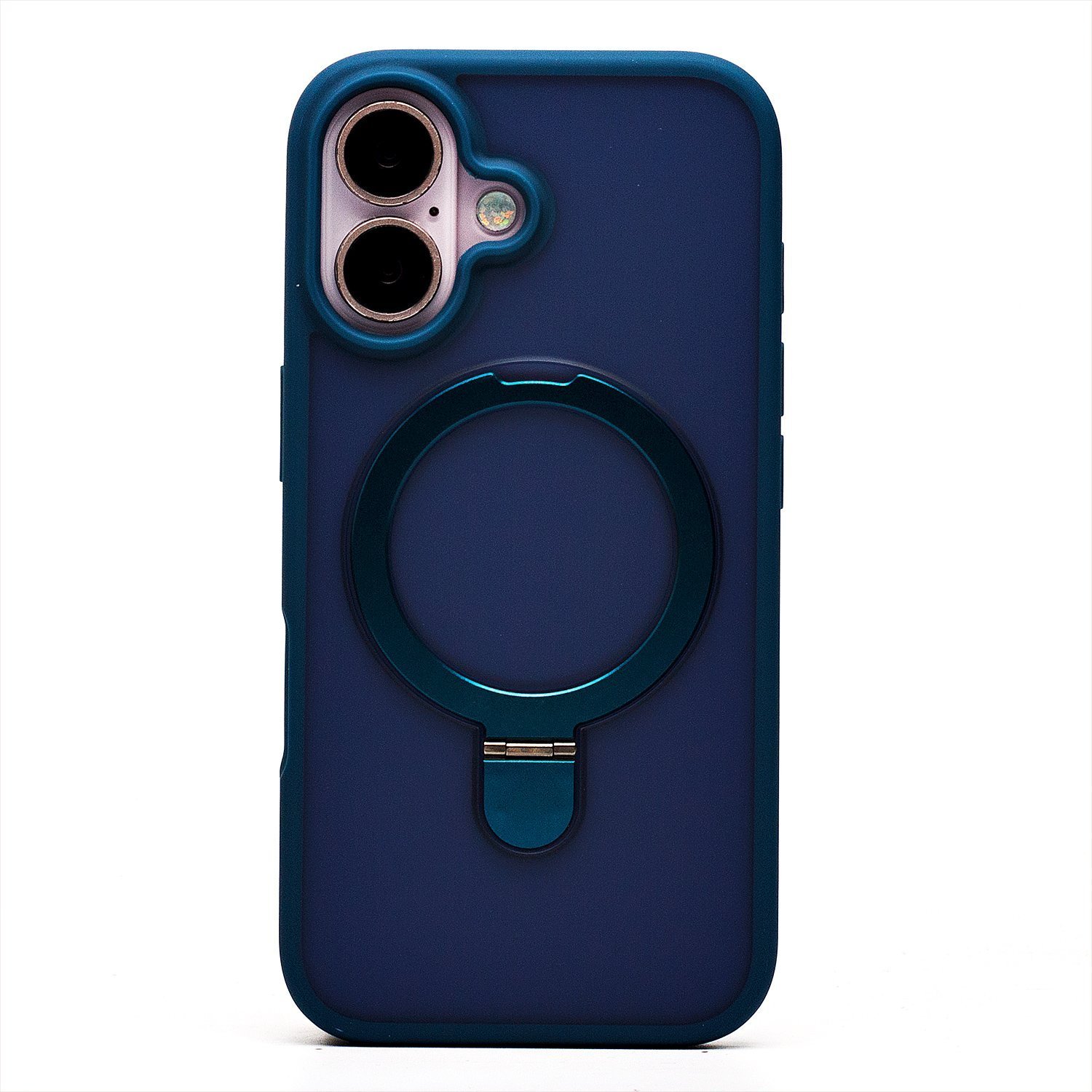 

Чехол-накладка Activ SM088 SafeMag для смартфона Apple iPhone 16, силикон, темно-синий (236513)
