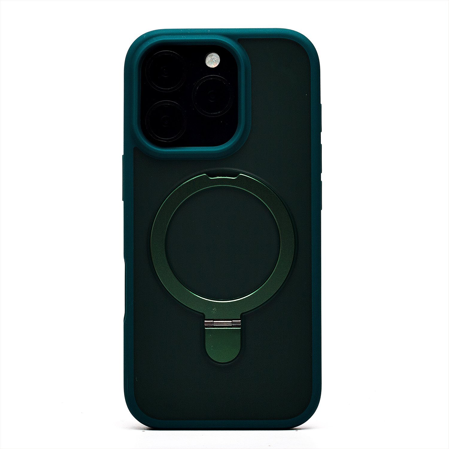 

Чехол-накладка Activ SM088 SafeMag для смартфона Apple iPhone 16 Pro, силикон, темно-зеленый (236505)