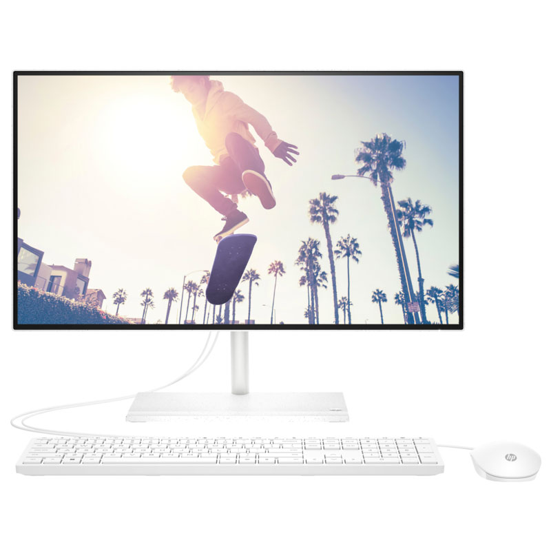 

Моноблок HP 24-cr0012i 23.8" 1920x1080, intel Core i3-N300 800 МГц, 8Gb RAM, 512Gb SSD, Intel UHD Graphics, WiFi, BT, Cam, без ОС, белый (B17BJPA), 24-cr0012i