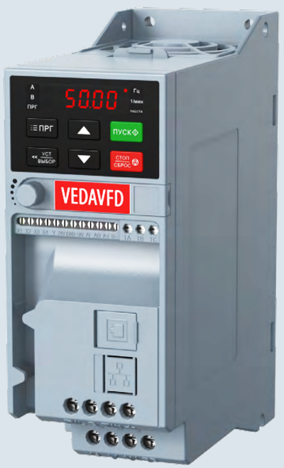 Преобразователь частоты VEDA VF-51-P4K0-0009-T4-E20-B-H (ABA00008)