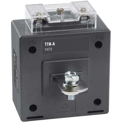 

Трансформатор тока IEK ТТИ-30, 150/5А с шиной 5ВА класс точности 0.5 ( ITT10-2-05-0150), ТТИ-А