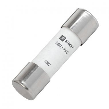 Плавкая вставка цилиндрическая ПВЦ EKF 100А 22х58 мм белый pvc-22x58-100 200₽