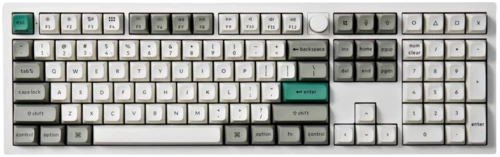

Клавиатура проводная/беспроводная Keychron Q6 Max, механическая, Gateron Jupiter Brown, подсветка, Bluetooth/Радиоканал/USB, белый (Q6M-P3) Английская раскладка!!!, Q6 Max