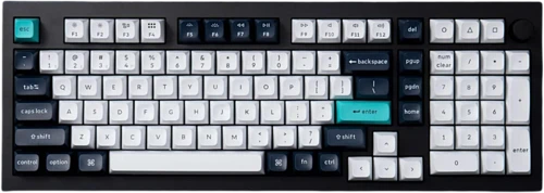 

Клавиатура проводная/беспроводная Keychron Q5 Max, механическая, Gateron Jupiter Red, подсветка, Bluetooth/Радиоканал/USB, черный (Q5M-M1) Английская раскладка!!!, Q5 Max