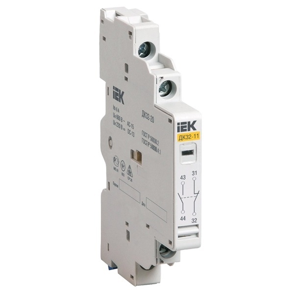 

Контакт дополнительный IEK BDK20 (DMS11D-AU11), ДК32-11