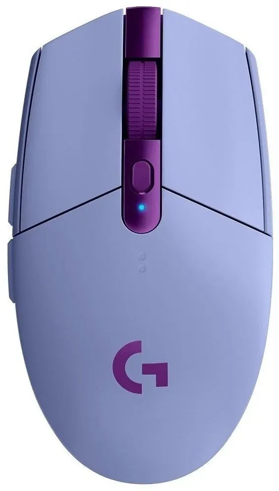 

Мышь беспроводная Logitech G304 LIGHTSPEED, 12000dpi, оптическая светодиодная, USB, сиреневый (910-006026), G304 LIGHTSPEED