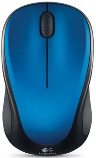 

Мышь беспроводная Logitech M235, 1000dpi, оптическая светодиодная, USB/Радиоканал, черный/синий (910-007131), M235