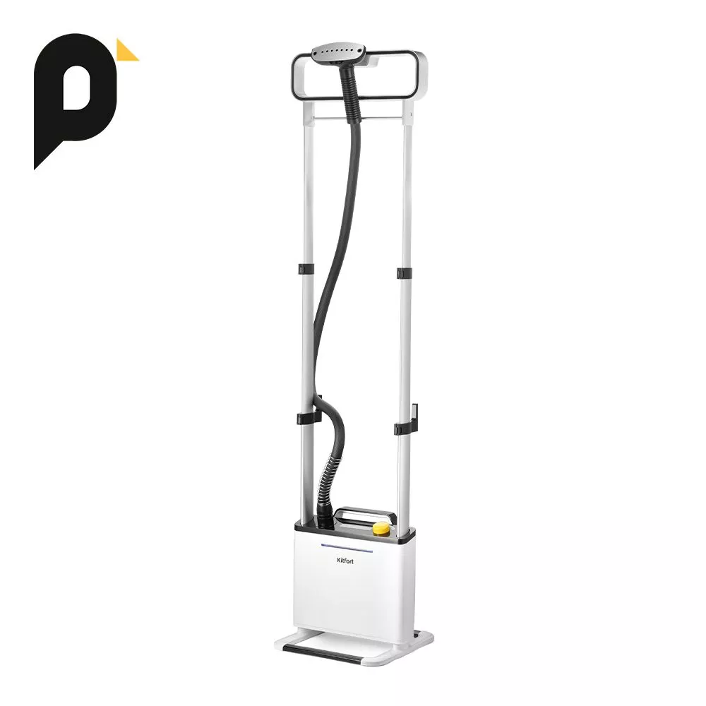 

Отпариватель напольный Kitfort КТ-9171 1.8 кВт, белый/черный (КТ-9171), КТ-9171