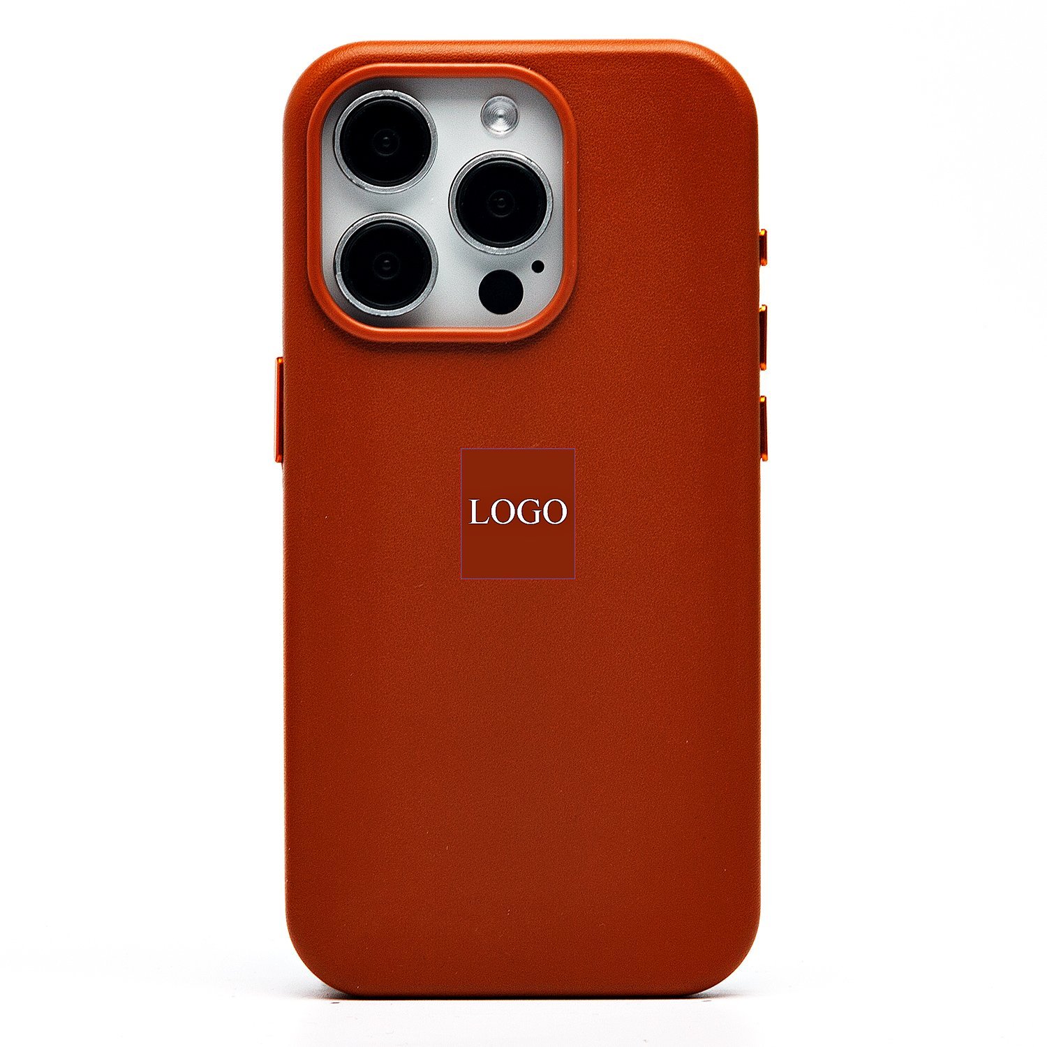 

Чехол-накладка ORG SM002 SafeMag для смартфона Apple iPhone 15 Pro, экокожа, серо-коричневый (222514)