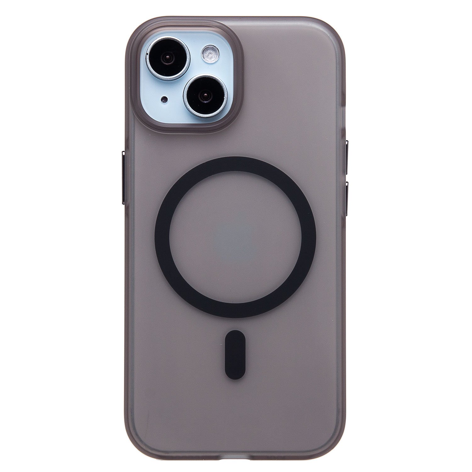 

Чехол-накладка Activ SM038 SafeMag для смартфона Apple iPhone 15, TPU, черный/прозрачный (238587)