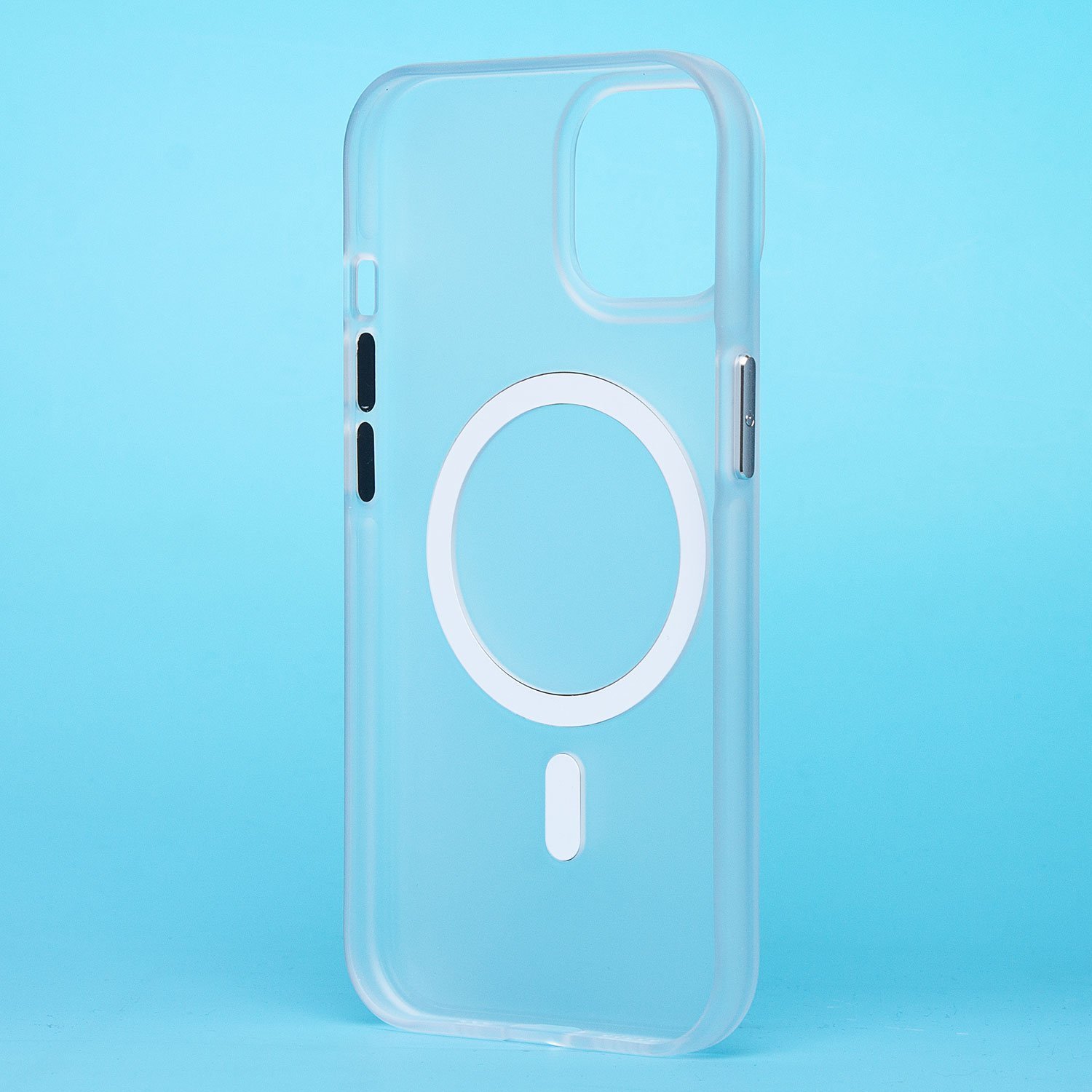 

Чехол-накладка Activ SM038 SafeMag для смартфона Apple iPhone 15, TPU, белый/прозрачный (238588)