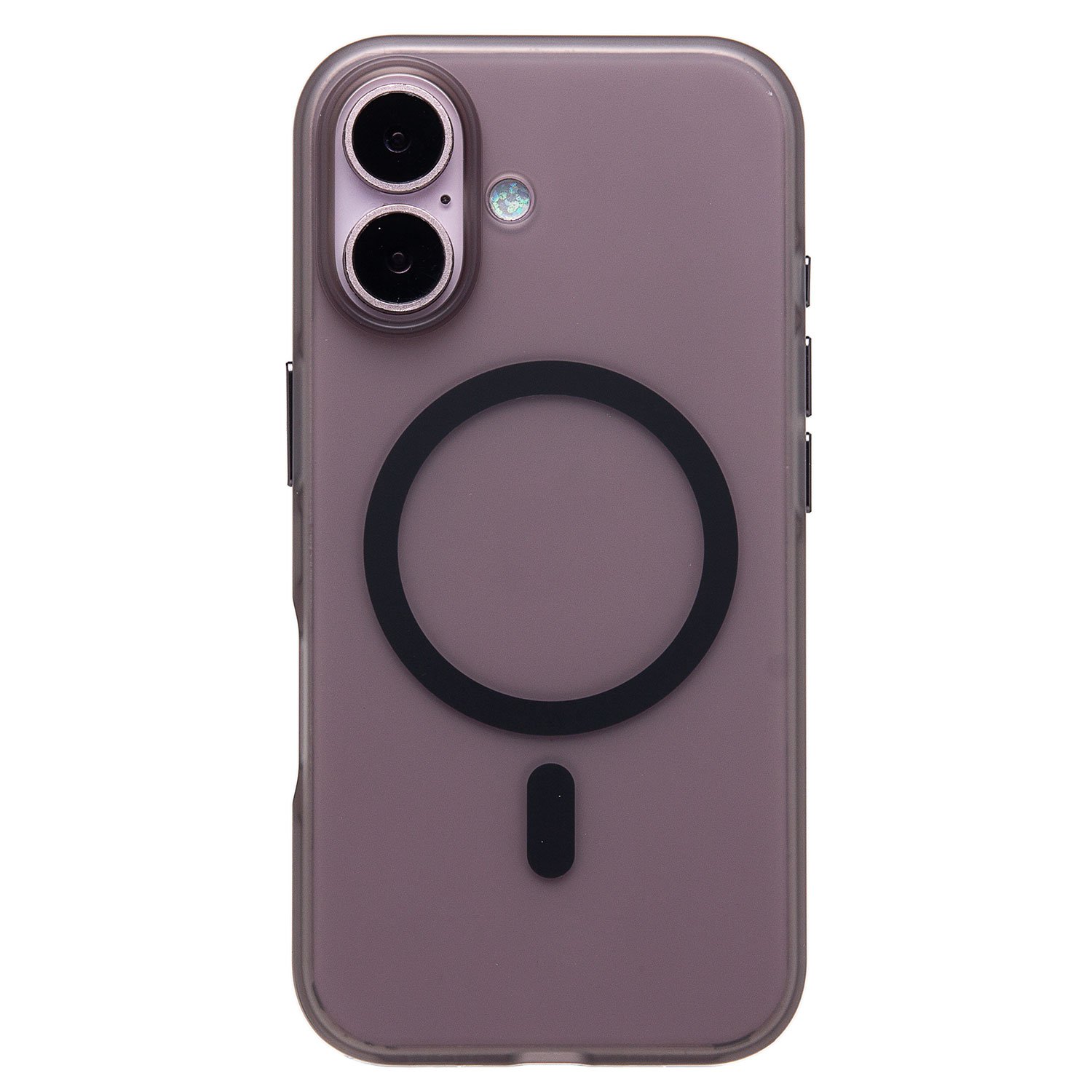 

Чехол-накладка Activ SM038 SafeMag для смартфона Apple iPhone 16, TPU, черный/прозрачный (238593)