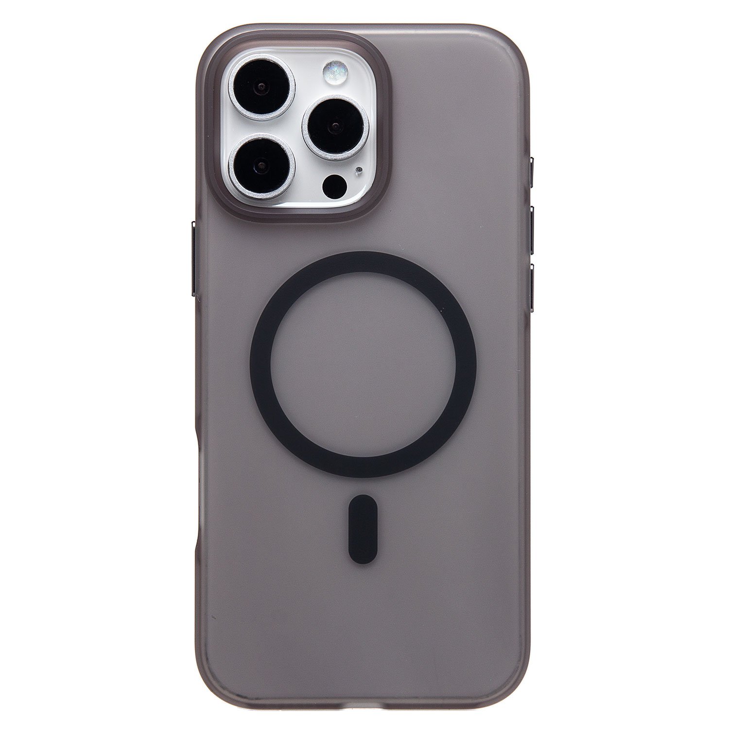 

Чехол-накладка Activ SM038 SafeMag для смартфона Apple iPhone 16 Pro Max, TPU, черный/прозрачный (238599)
