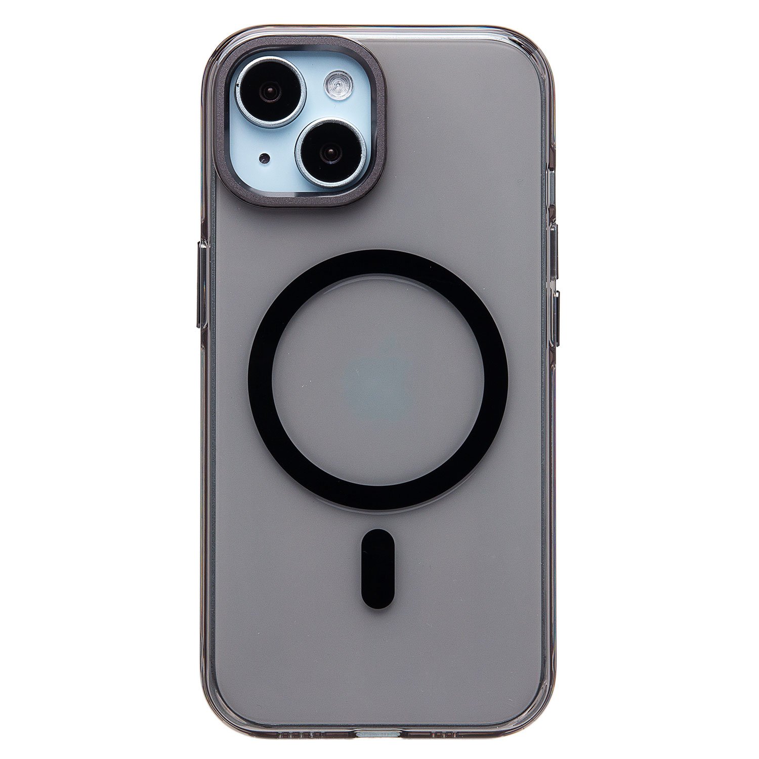 

Чехол-накладка Activ SM039 SafeMag для смартфона Apple iPhone 15, TPU, черный/прозрачный (238607)
