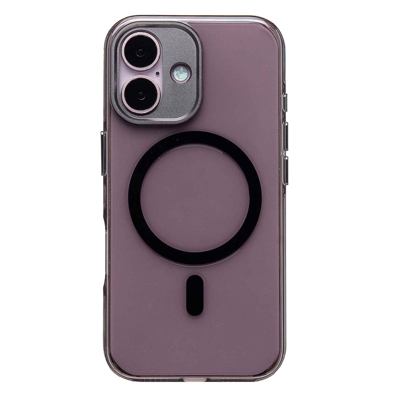 

Чехол-накладка Activ SM039 SafeMag для смартфона Apple iPhone 16, TPU, черный/прозрачный (238611)