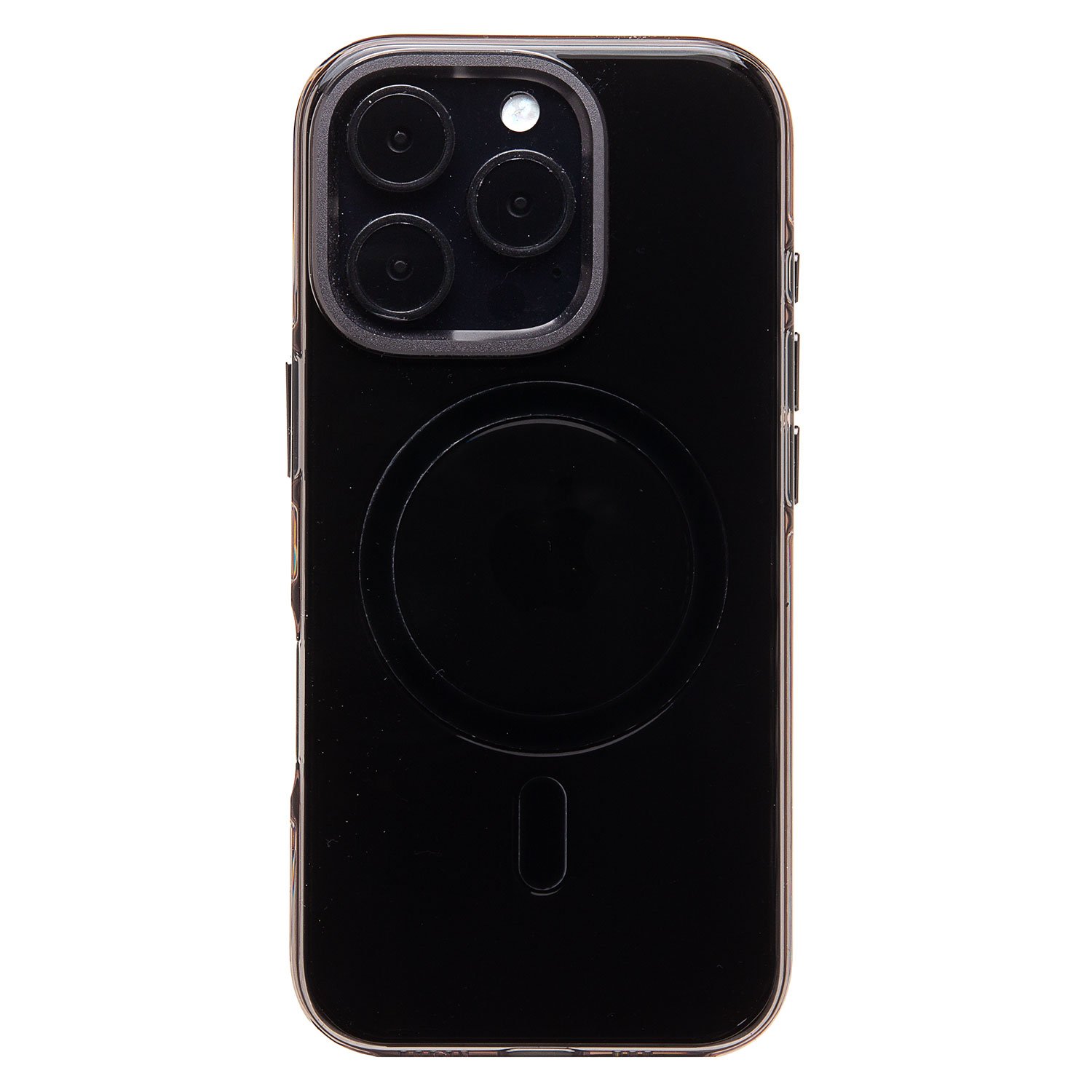 

Чехол-накладка Activ SM039 SafeMag для смартфона Apple iPhone 16 Pro, TPU, черный/прозрачный (238613)