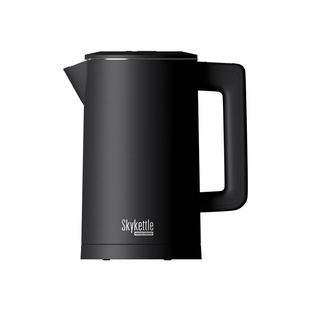 

Чайник электрический REDMOND SkyKettle KM231S 1.7л. 2.2 кВт, металл/пластик (двойные стенки), черный (KM231S), KM231S